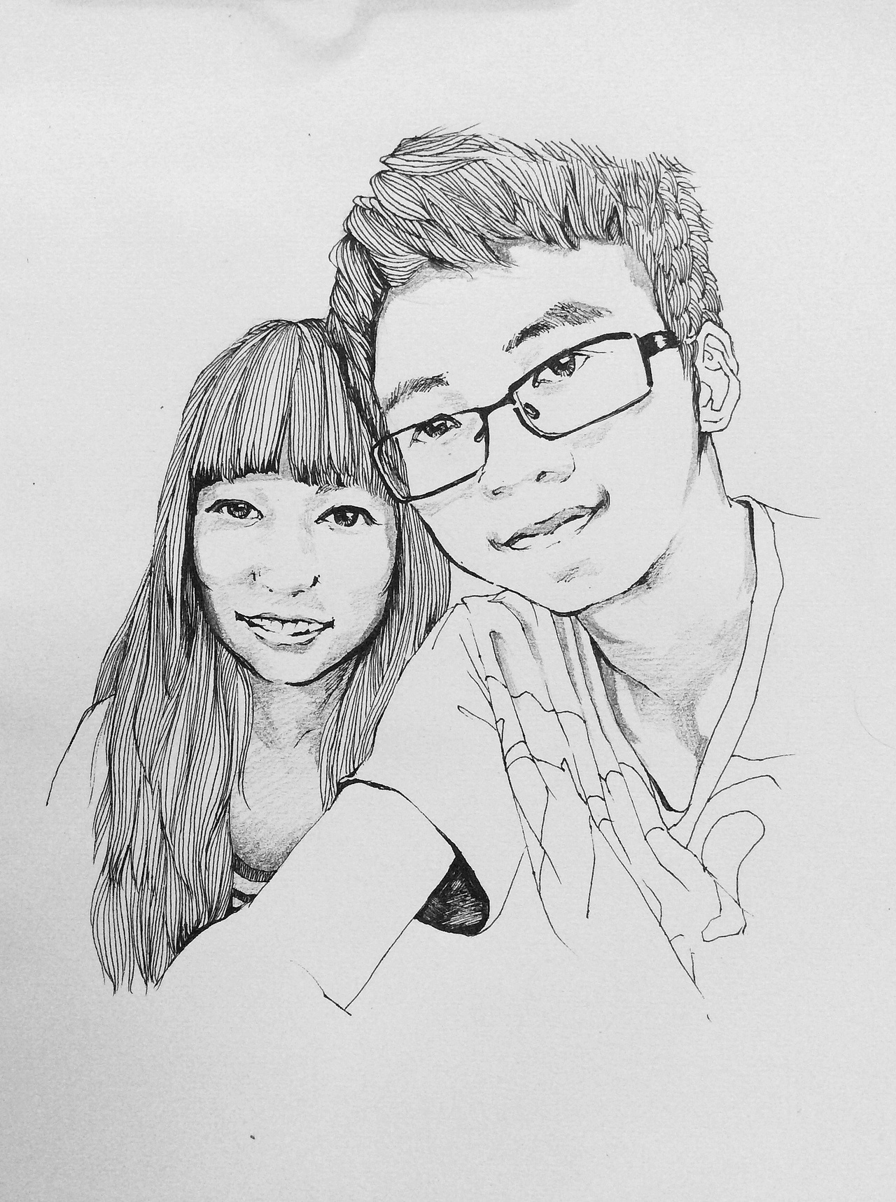 速写真人头像|插画|创作习作|xujieling - 原创作品 - 站酷 (zcool)