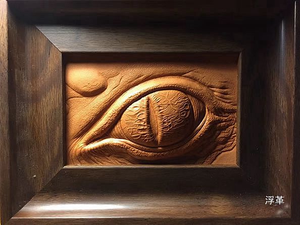 一幅皮塑挂画送给大家（图ZMTMwNDAxNjky） - 工艺品设计 - 站酷设计师浮革皮艺原创素材 - 站酷ZCOOL