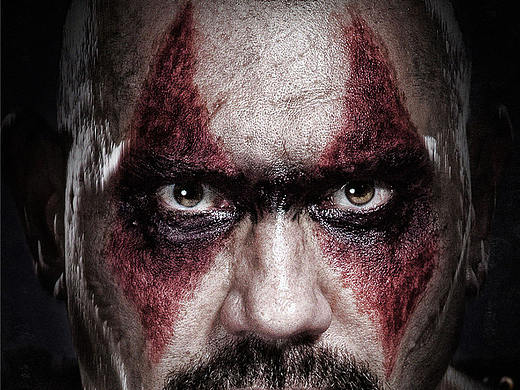 《勇士之门》电影海报-单人角色版