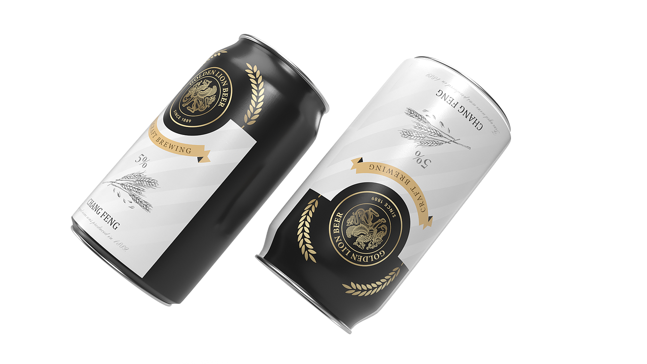 金狮啤酒|平面|包装|andy赵 - 原创作品 - 站酷 (zcool)