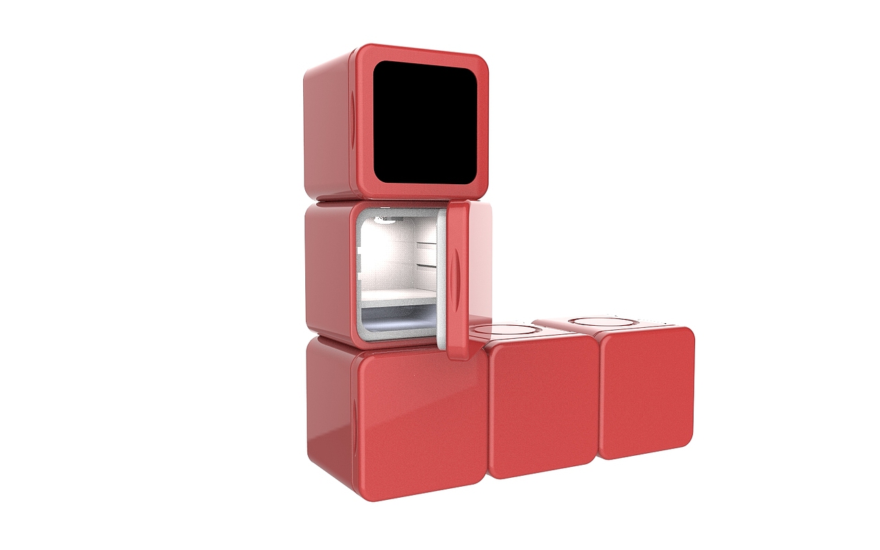 色彩最终定案为红色,红色给人热情与活泼感。