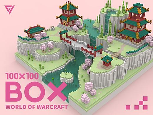 体素设计·魔兽世界场景x10