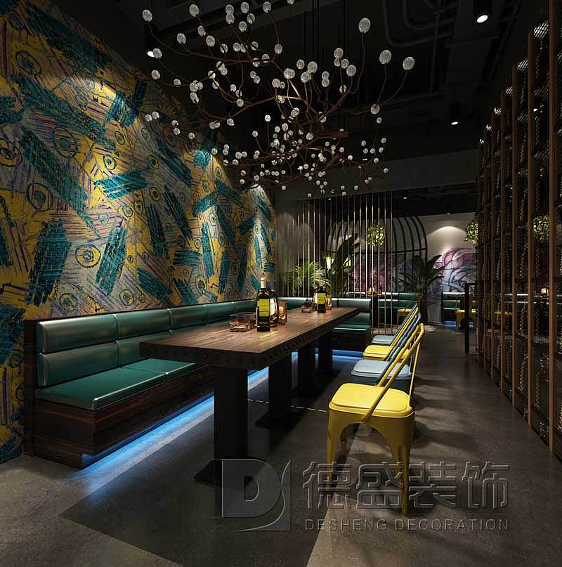 辣吧海鲜音乐餐厅-成都音乐餐厅设计,成都音乐餐厅装修