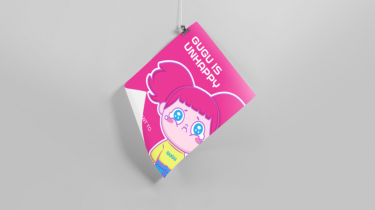 鼓鼓不开心-ip形象设计（图ZMjU4OTc0MzAw） - IP形象 - 站酷设计师像喵一样晒太阳原创素材 - 站酷ZCOOL