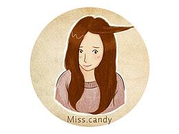 插畫人物-害羞的女孩