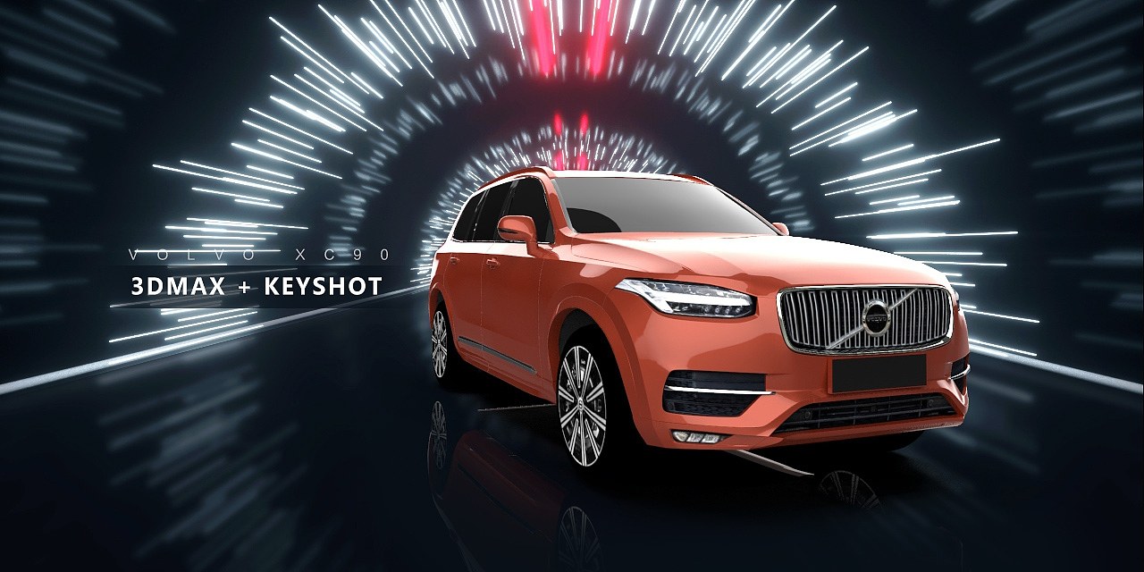 汽车建模加渲染练习