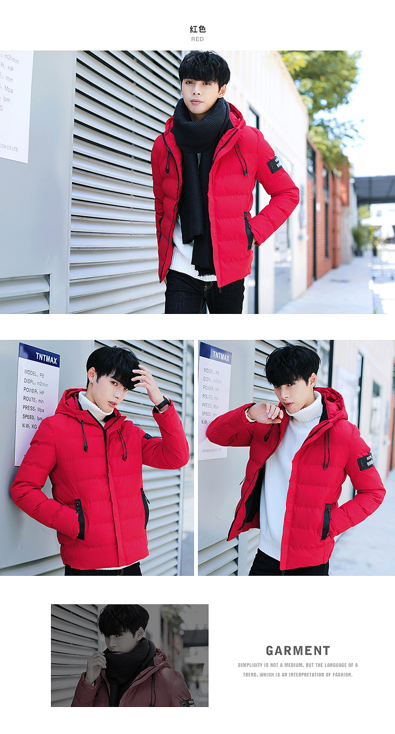 男士棉衣详情