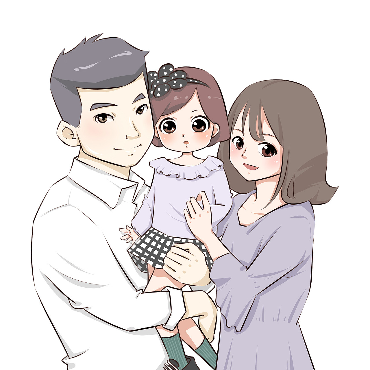 某亲子展合作的图（图ZMTMzNTcwNDM2） - 单幅漫画 - 站酷设计师桃斯文原创素材 - 站酷ZCOOL