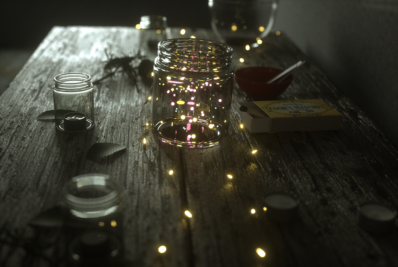 罐子里的萤火虫