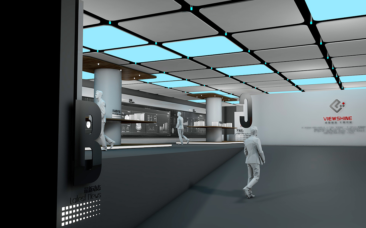 展厅设计（图ZMzM4MjM0NDgw） - 商业空间设计 - 站酷设计师暴力小辅助原创素材 - 站酷ZCOOL