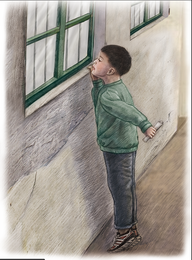 第一次画儿童文学图书内插