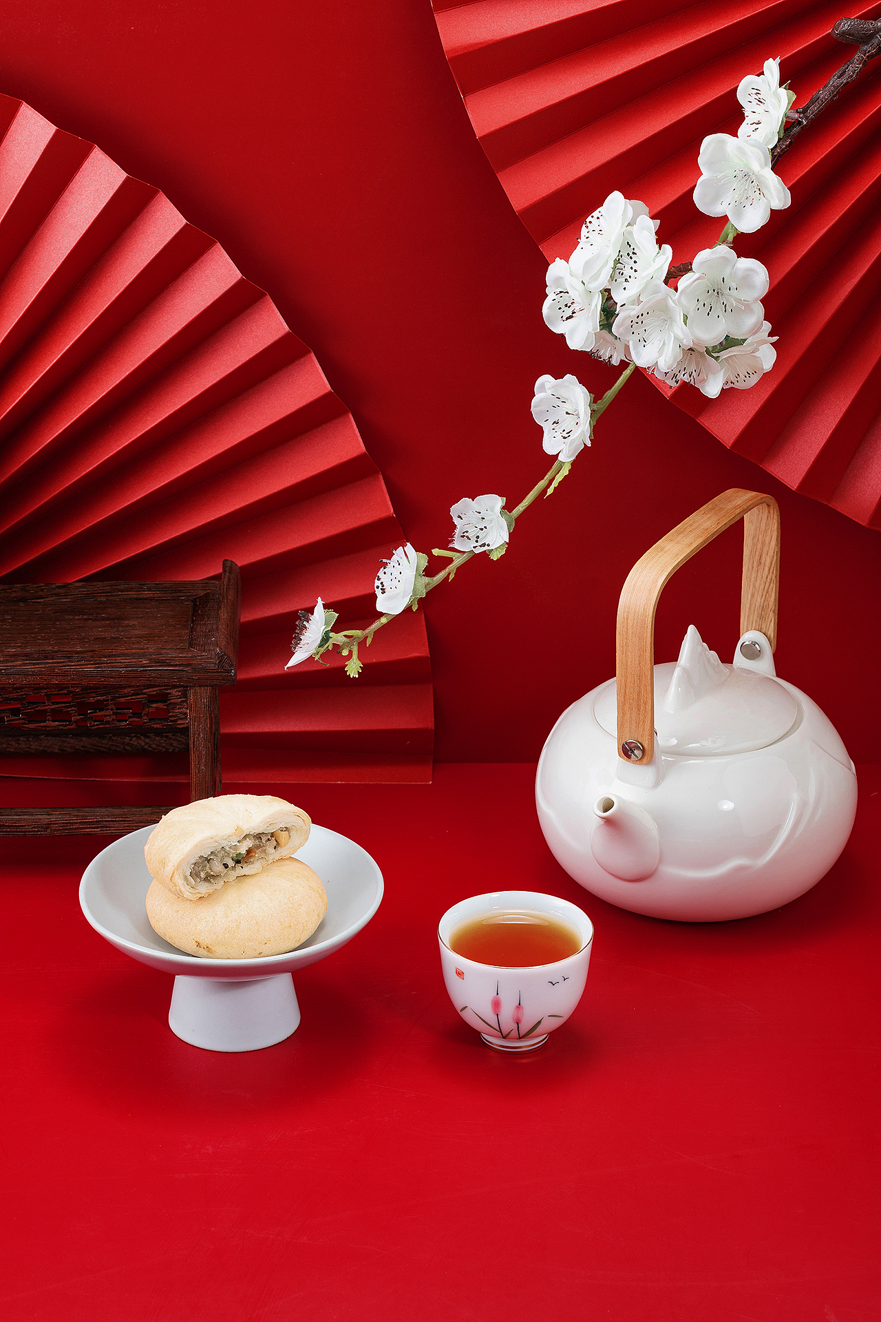 美食摄影 × 苏式月饼 × 国潮风格 × 辰光摄影