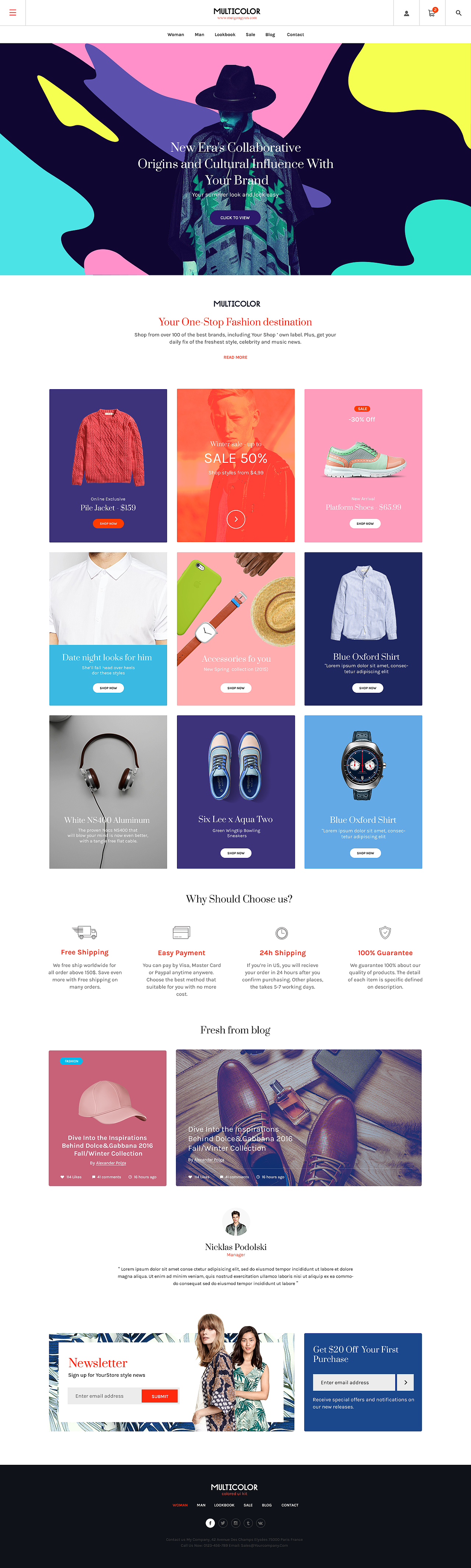 Multicolor概念设计（图ZMTgxNTA4MzI4） - 企业官网 - 站酷设计师花又开好了敏原创素材 - 站酷ZCOOL