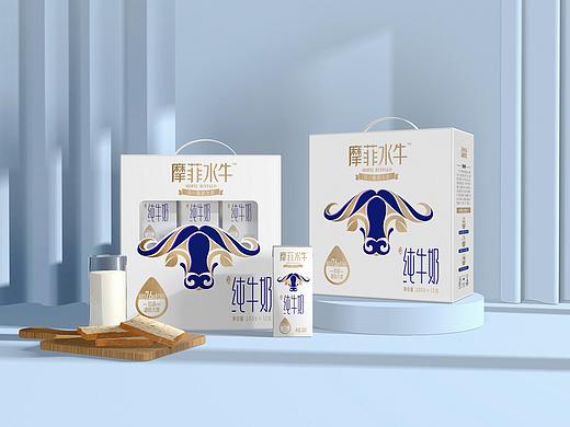 奥格光年 | 摩菲水牛纯牛奶包装设计