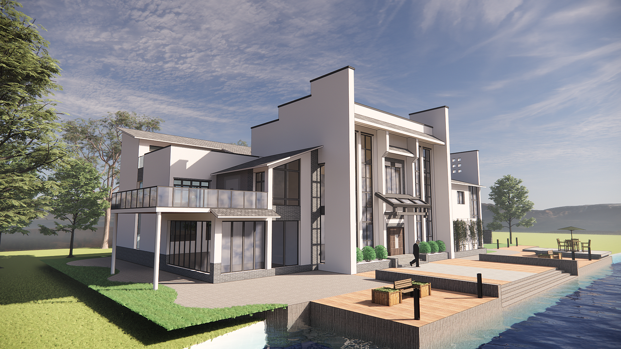 某会所建筑方案设计