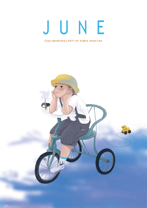 6月（图ZNTAyMjM3ODg=） - 商业插画 - 站酷设计师lost7原创素材 - 站酷ZCOOL