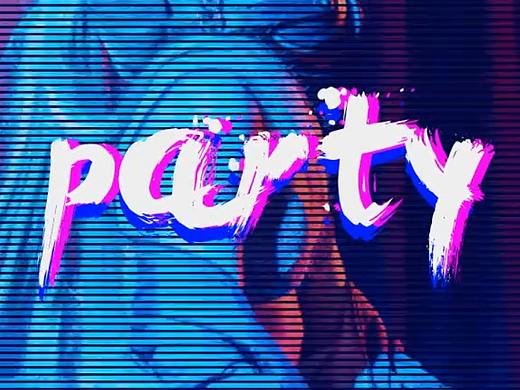 party夜店DJ主题电子相册动效特效原创卡点