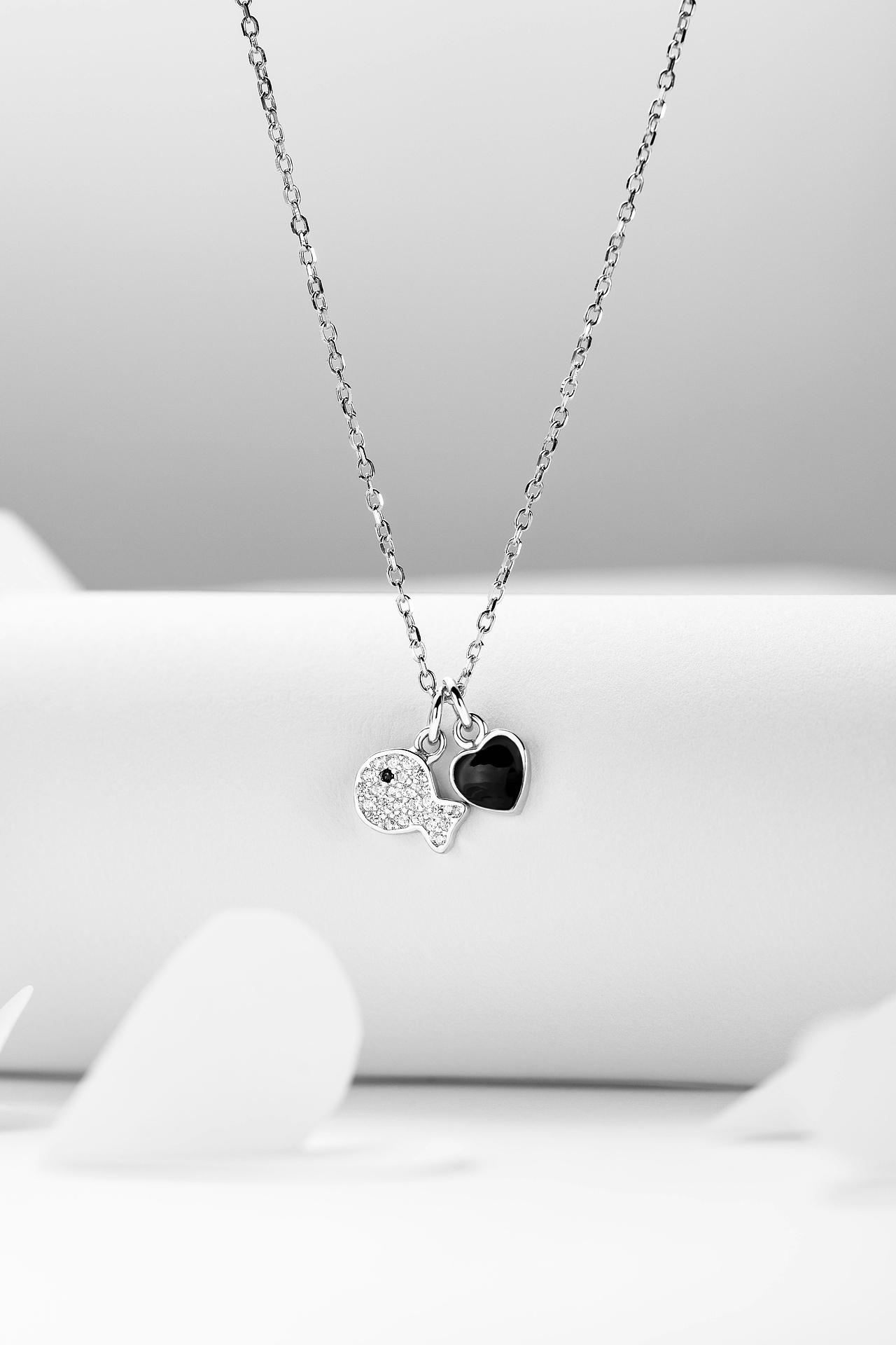 首饰银饰品项链拍摄