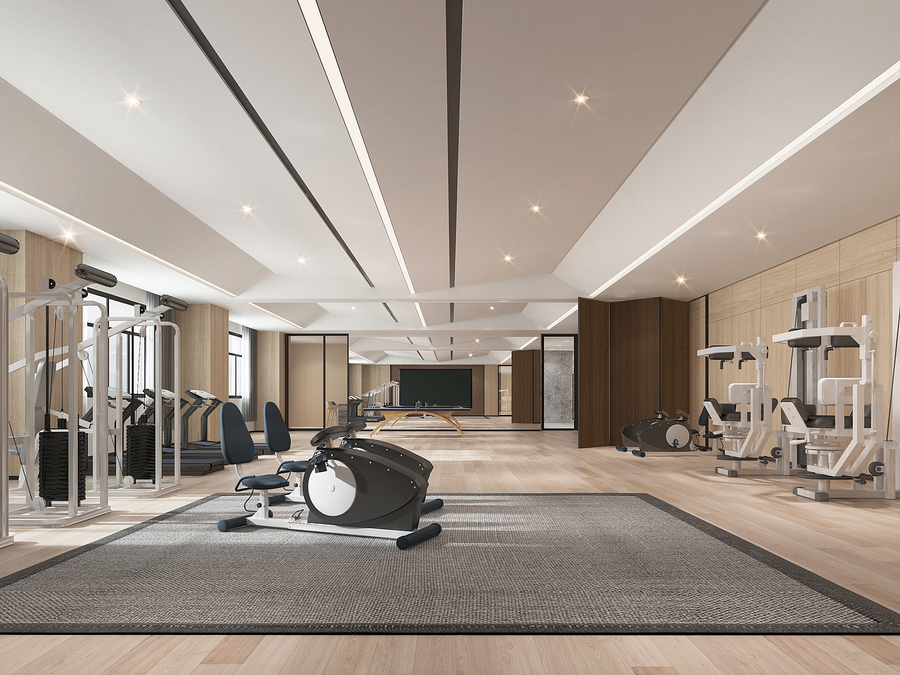 陆总办公及健身（图ZMjUyMjA0MjE2） - 商业空间设计 - 站酷设计师joshua生原创素材 - 站酷ZCOOL