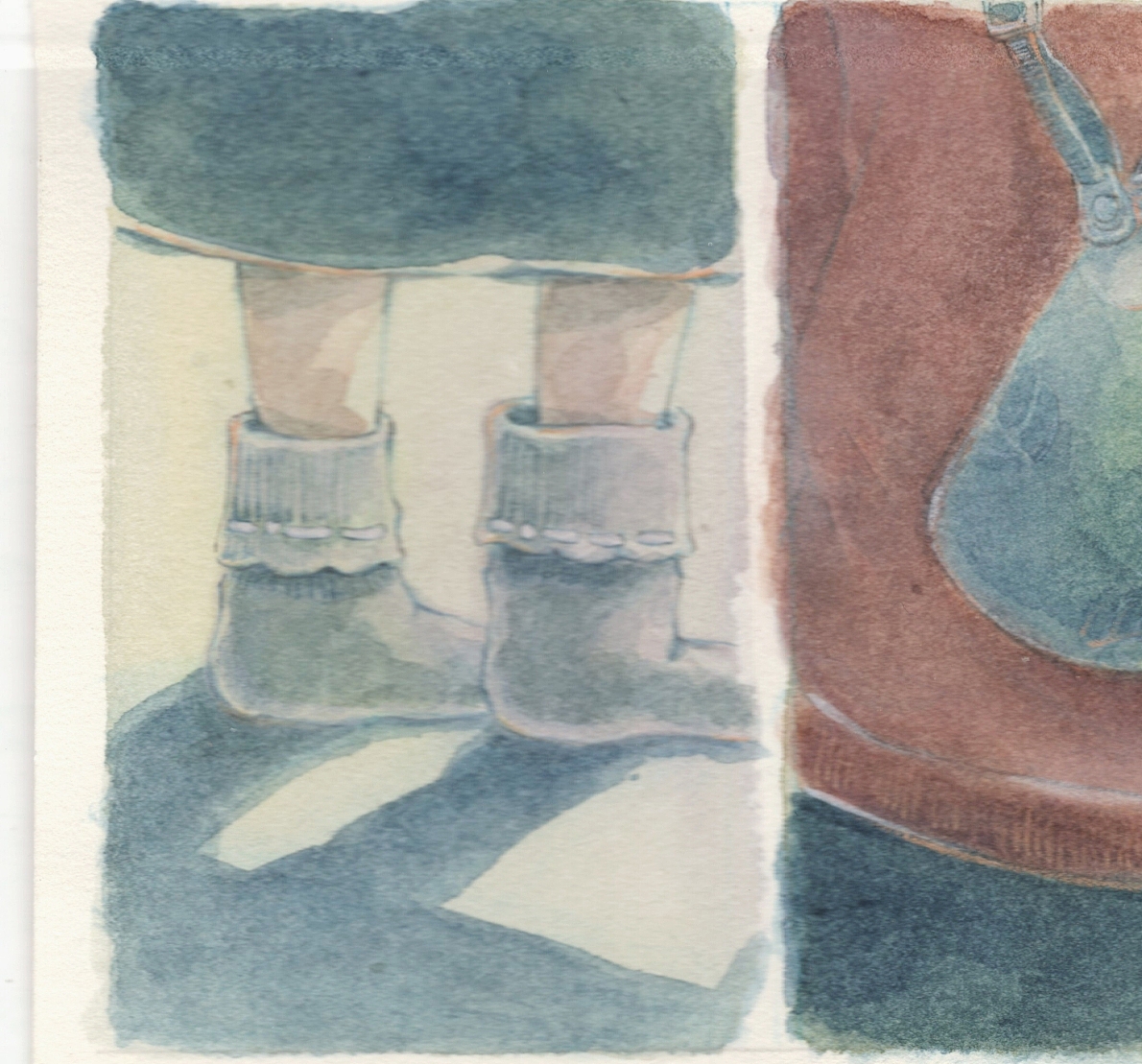 天气越来越冷惹（图ZMTM1OTcxNDY0） - 艺术插画 - 站酷设计师叶小火原创素材 - 站酷ZCOOL