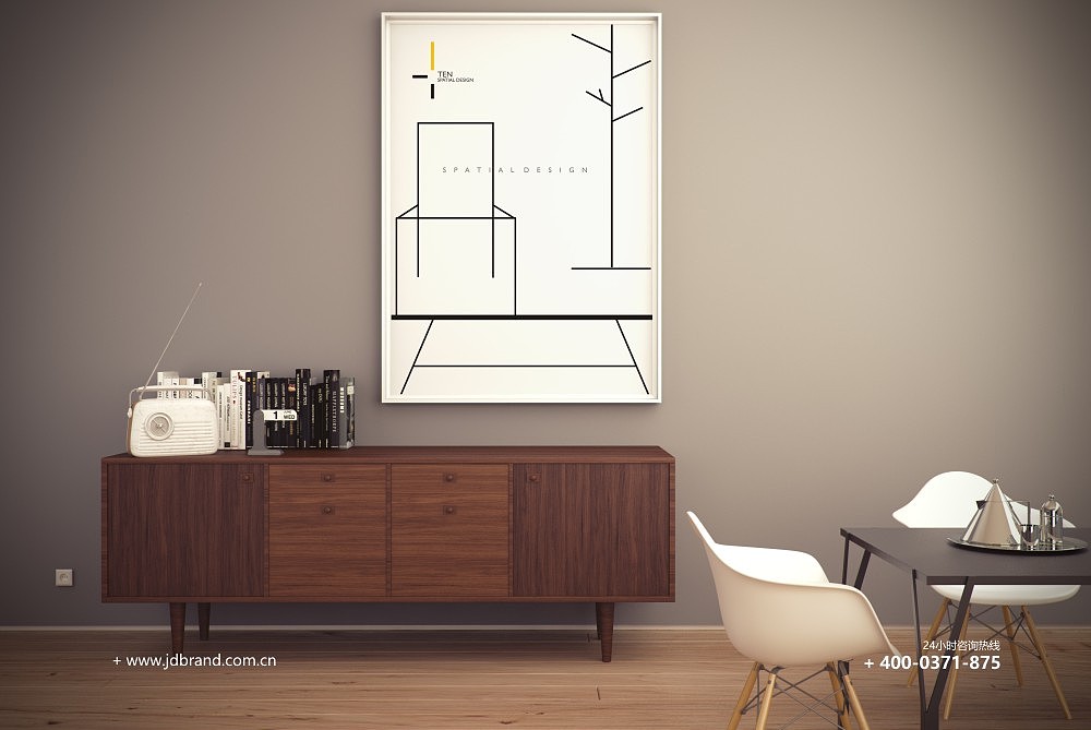 横一竖一空间艺术标志设计（图ZMTE3MDE0OTUy） - Logo - 站酷设计师尖荷赵老师原创素材 - 站酷ZCOOL