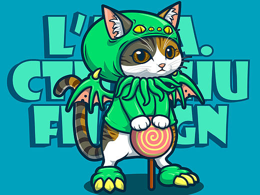 AI矢量插画练习习作2