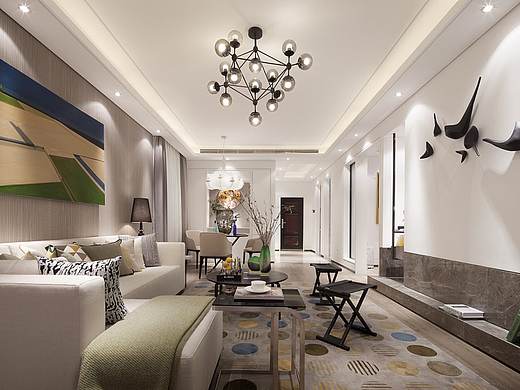 现代风格客餐厅