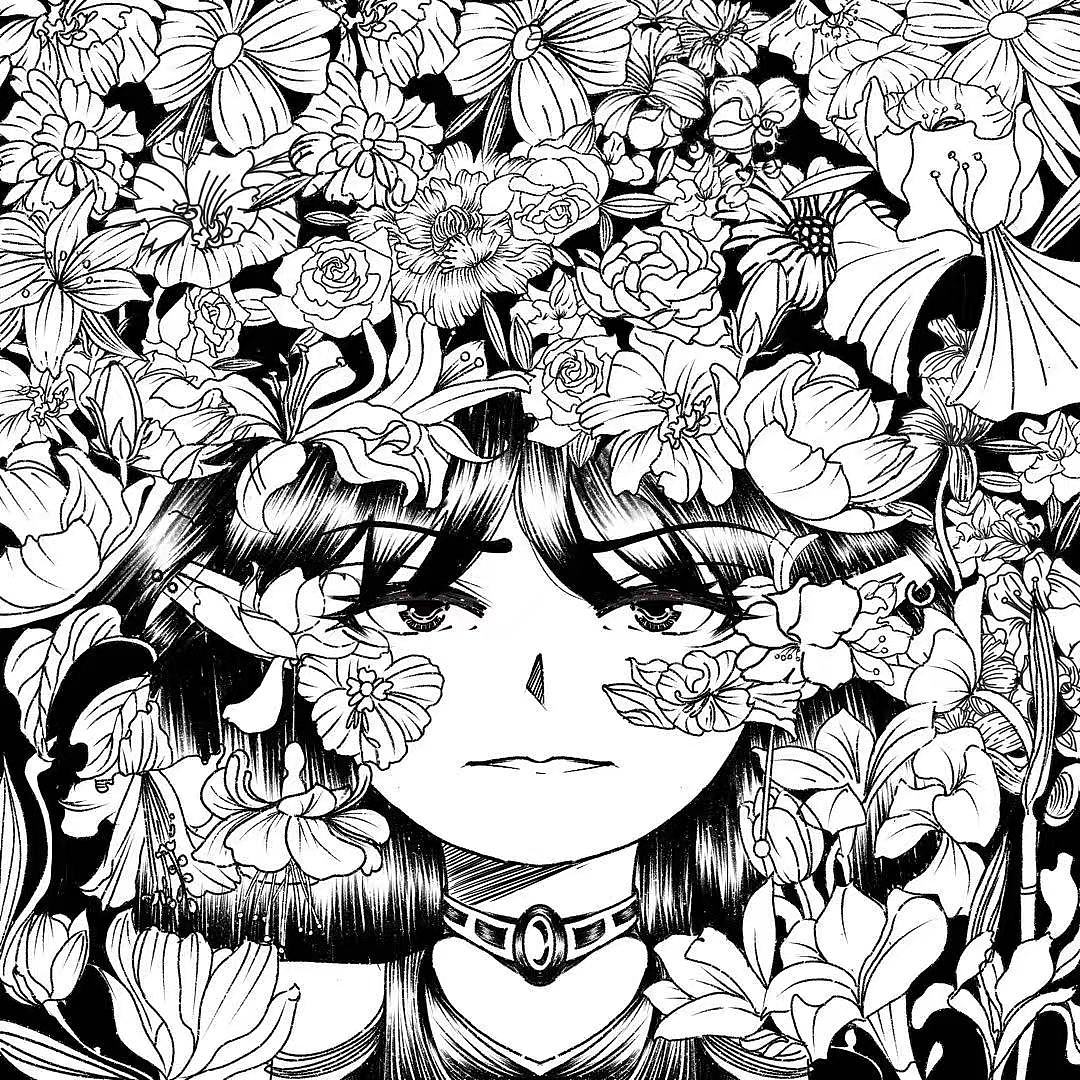 花之精灵（图ZMzgwMjkxMDIw） - 创作习作 - 站酷设计师莓莓a原创素材 - 站酷ZCOOL