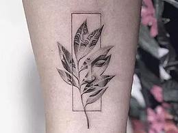 重庆纹身.前卫的具象主题加上概念风格的奇幻展现.