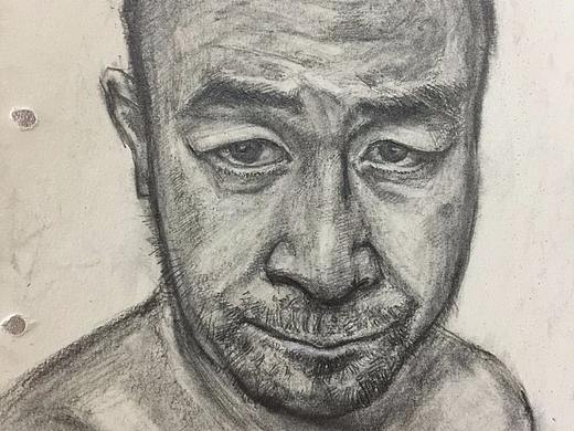 《自畫像》（個人主頁-ZNDQ4NjYyMzY=） - 繪畫 - 站酷設(shè)計師小石頭TZ原創(chuàng)素材 - 站酷ZCOOL