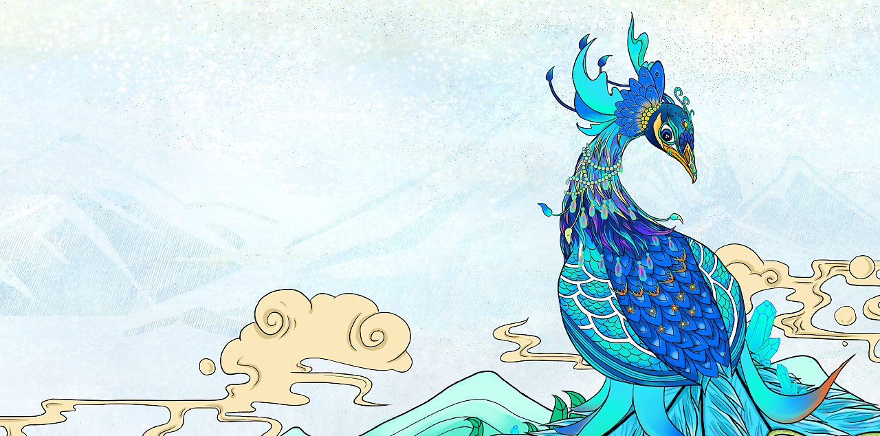 云端的孔雀