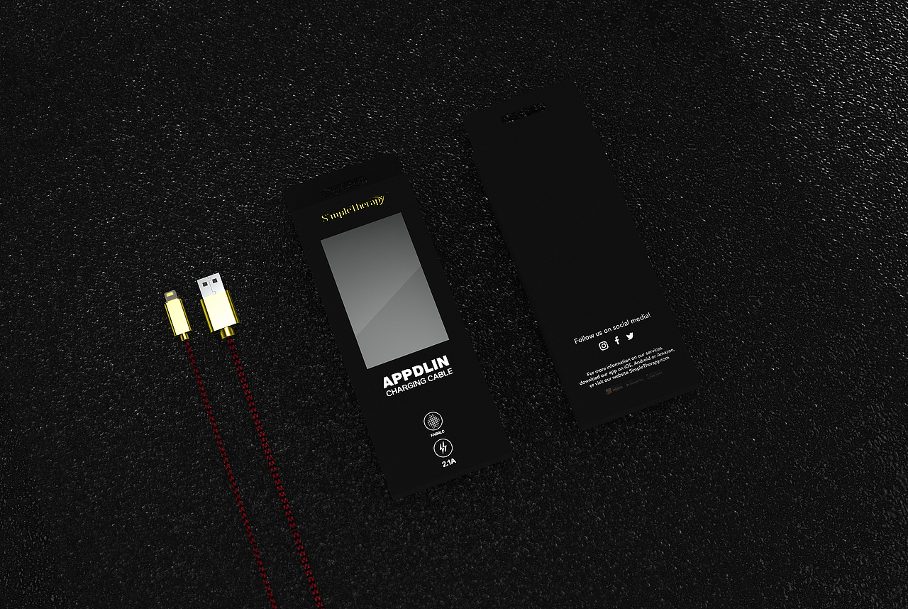 数据线包装设计