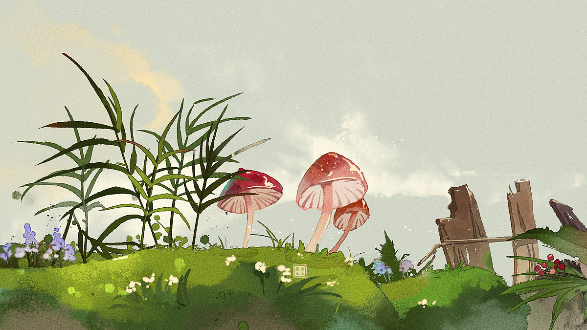 水彩小涂鸦合集(场景)|插画|创作习作|白衣巷九 - 原创作品 - 站酷