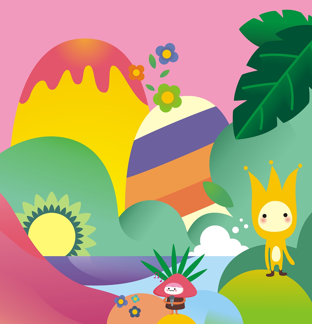 插画|平面|图案|假大毛 - 原创作品 - 站酷 (zcool)