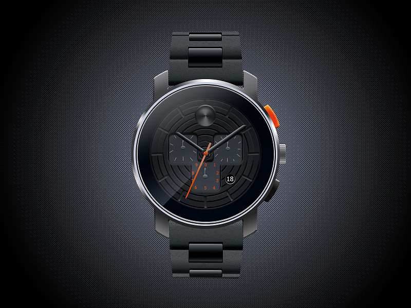 PS 拟真手表练习2枚