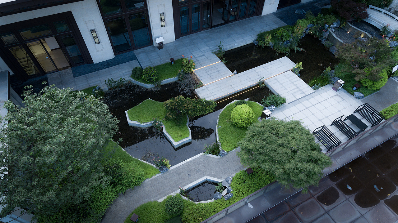 邵阳拍的中式古典庭院景观