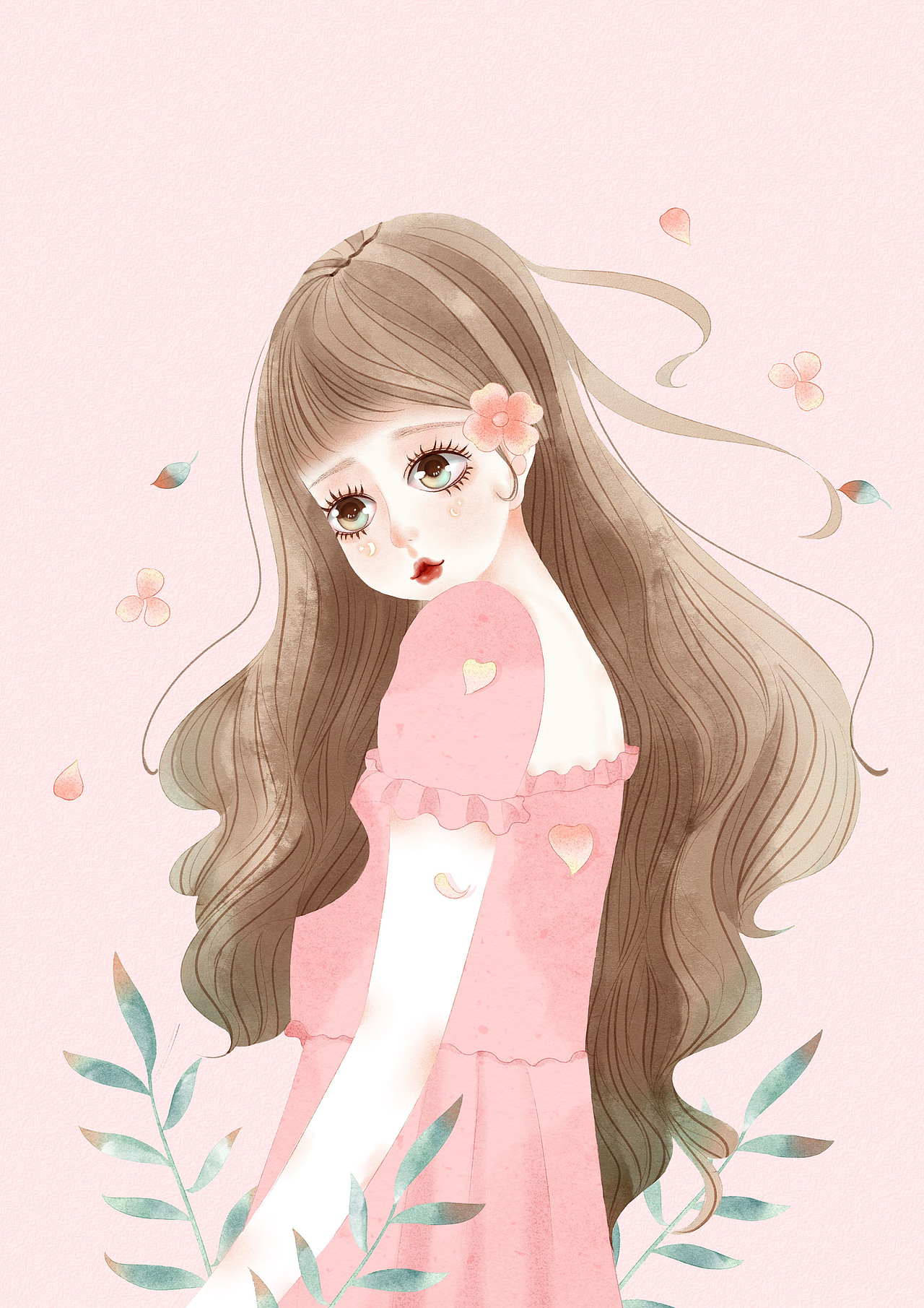 你的眼眸（图ZMTg5NDM5NjM2） - 艺术插画 - 站酷设计师爱吃橘子的龟原创素材 - 站酷ZCOOL