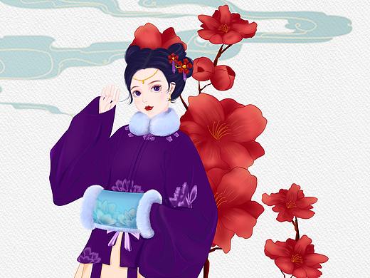 花拟人（个人主页-ZNTMzNzQ2MTI=） - 创作习作 - 站酷设计师沐九酒好好画画原创素材 - 站酷ZCOOL