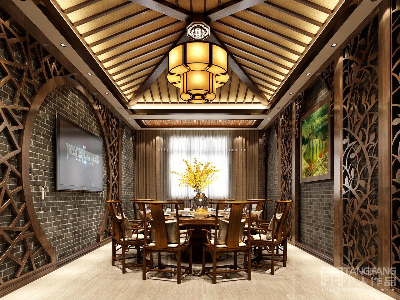 农家乐鱼庄设计