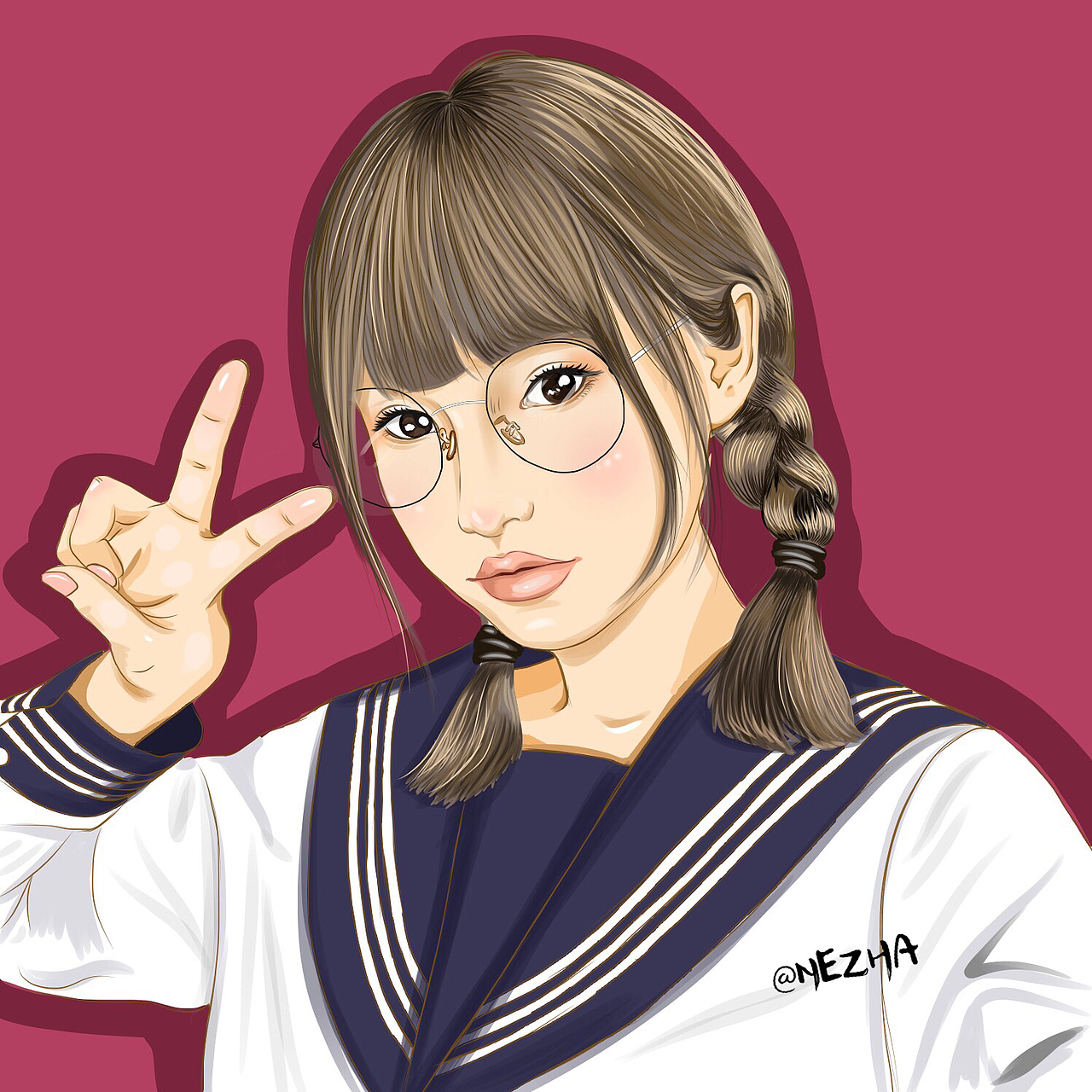 手绘林小宅（图ZMTUzNjI1NjYw） - 创作习作 - 站酷设计师哪呆咤原创素材 - 站酷ZCOOL