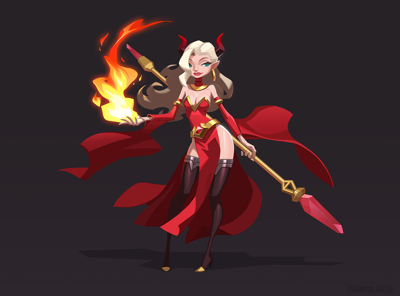 法师（图ZMjQ0NzM2Nzg4） - 游戏原画 - 站酷设计师ZZ918原创素材 - 站酷ZCOOL