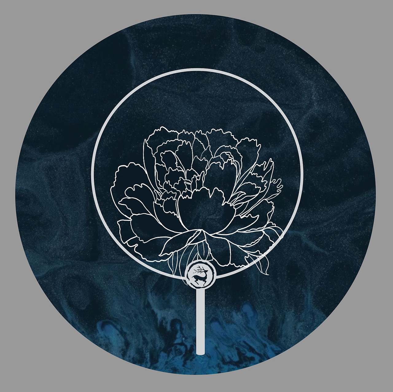牡丹（图ZMjYxNzI2NDA0） - 商业插画 - 站酷设计师鹿吼吼原创素材 - 站酷ZCOOL