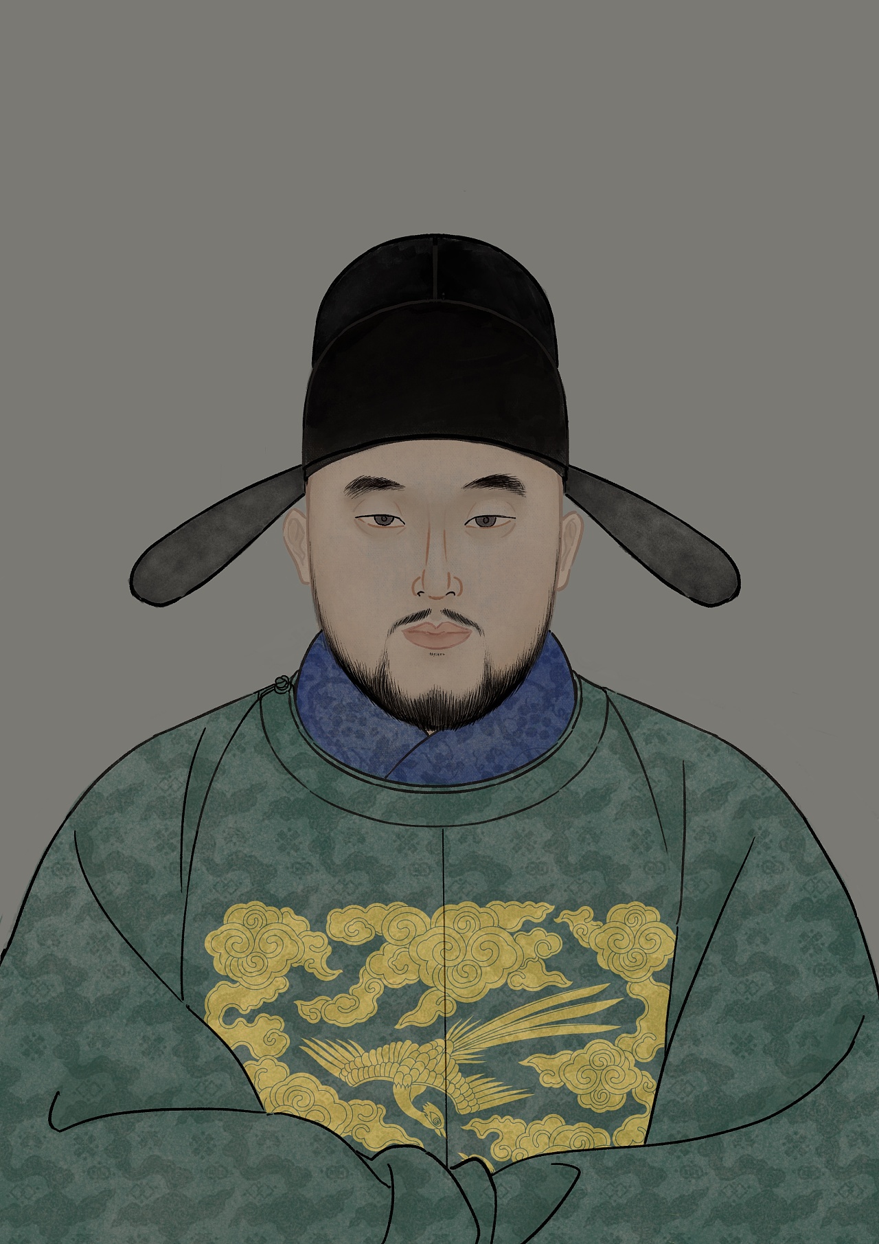 明初时代衣冠容像