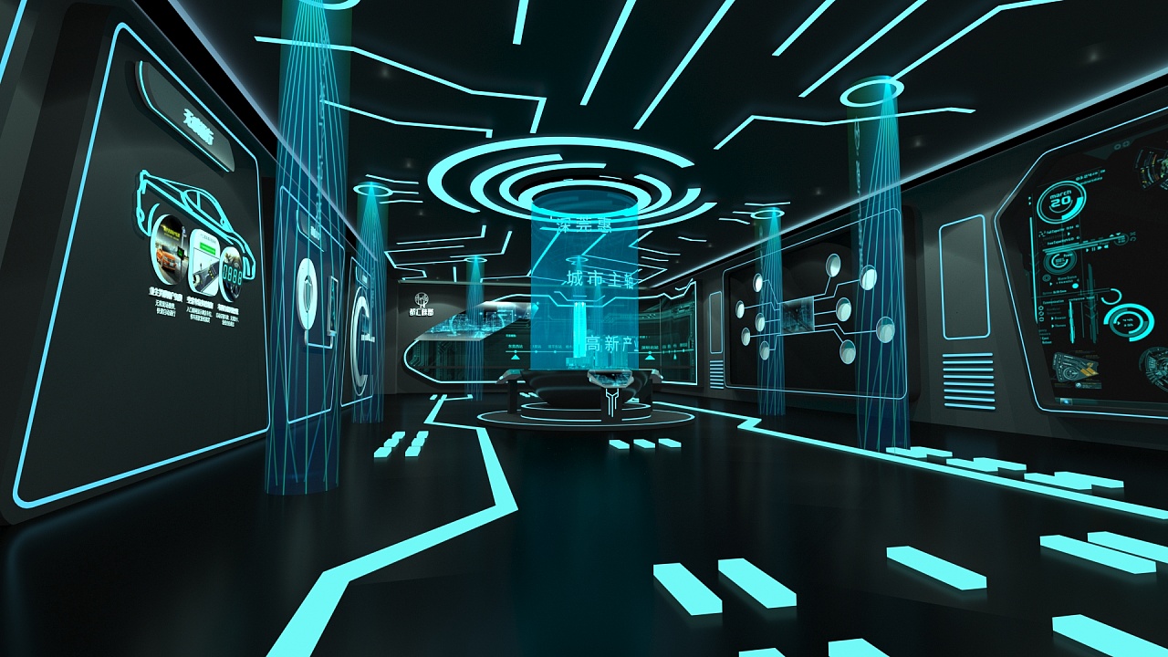 雅居乐科技馆|空间|展陈设计|路人甲2021 - 原创作品 - 站酷 (zcool)