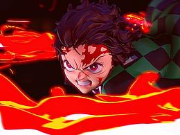 3D制作鬼灭之刃炭治郎