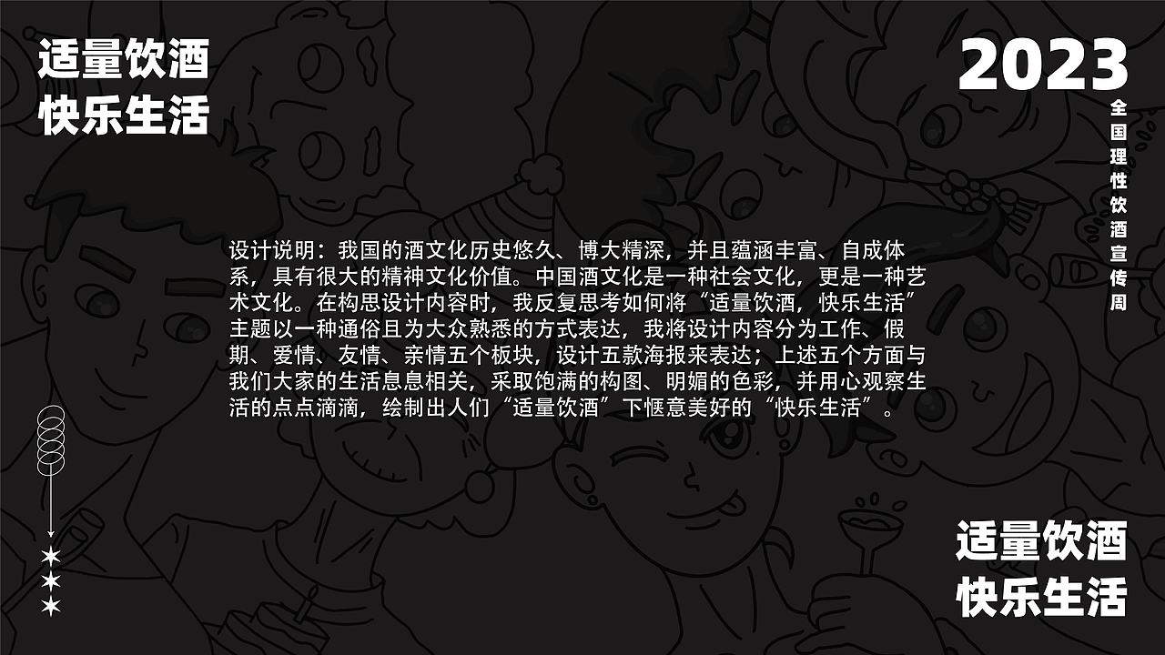 2023“全国理性饮酒宣传周” 适量饮酒 快乐生活