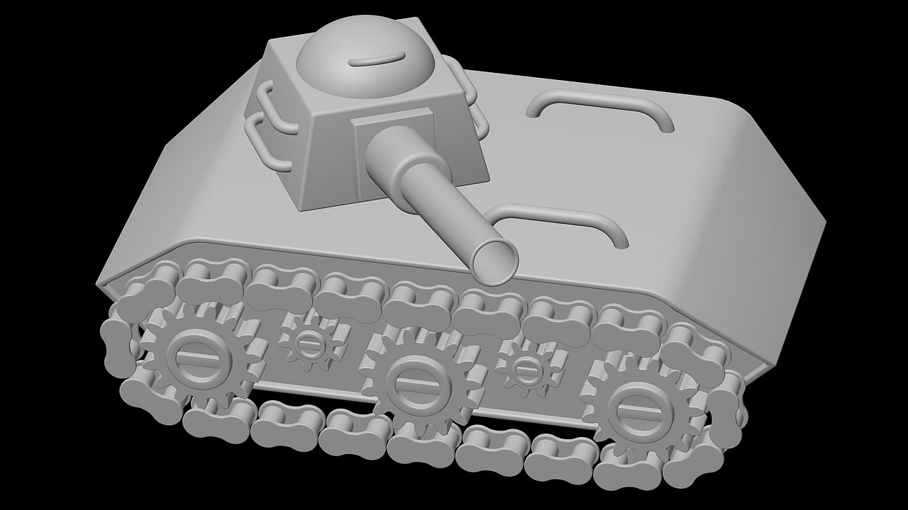 C4D建模练习 硬表面建模
