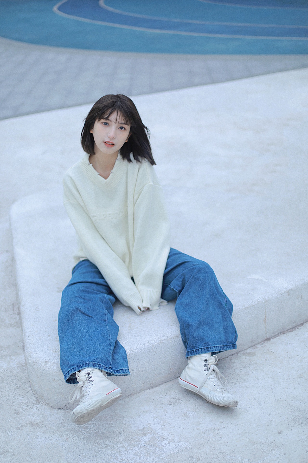 是生活的你美还是JK的你（图ZMzA5OTg0OTg4） - 人像摄影 - 站酷设计师萌又三岁原创素材 - 站酷ZCOOL