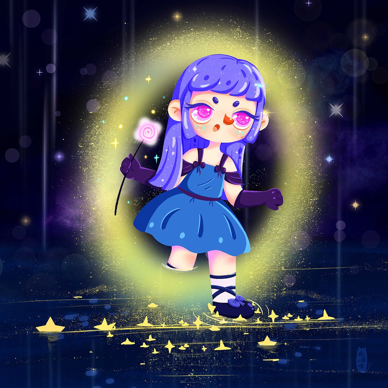 Q版童话儿插风小合集（图ZMzMyMTE3NjQ4） - 商业插画 - 站酷设计师插画师琉璃酱LLJ原创素材 - 站酷ZCOOL