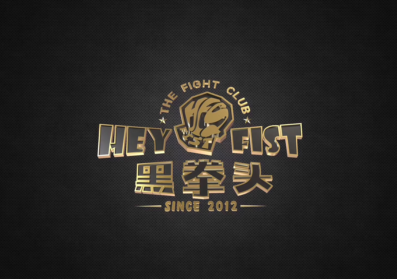 让格斗健身更专业——黑拳头搏击俱乐部|平面|logo|蔡靖尧 - 原创作品